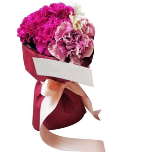 Tokyo Flower Delivery – 12 Pink & White Carnations Bouquet