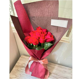 Online Flower Delivery Tokyo – 12 Red Roses Bouquet
