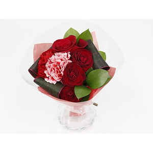 Online Flower Delivery Tokyo – Red Gerbera Bouquet & Vase