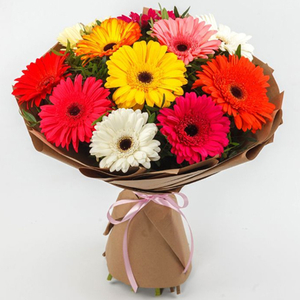 Tokyo Flower Shop – 10 Mix Garbera's Bouquet