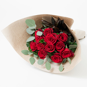 Tokyo Flower Delivery Online - 12 Red Roses Bouquet