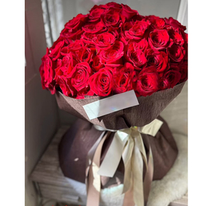 48 Red Roses Bouquet Delivery Tokyo Japan