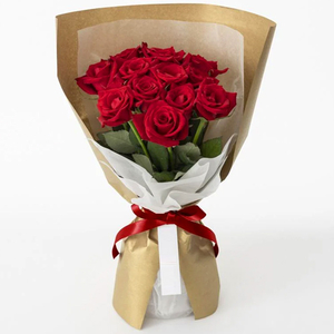 Flower Delivery Tokyo | 12 Red Roses Bouquet