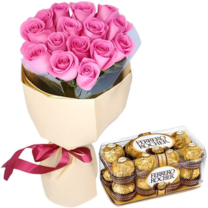 Tokyo Flower Shop - Roses with Ferrero