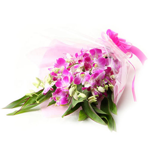 Flowers To Tokyo – Beautiful Pink Orchids Bouquet