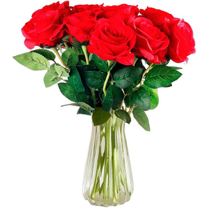 Twelve Red Roses Vase | Tokyo Flower