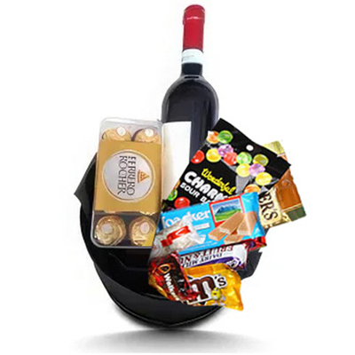 Japan Florist - Sparkling Juice Chocolates Gift Basket